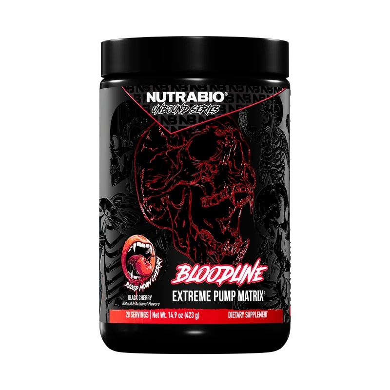 NutraBio Bloodline, front of package