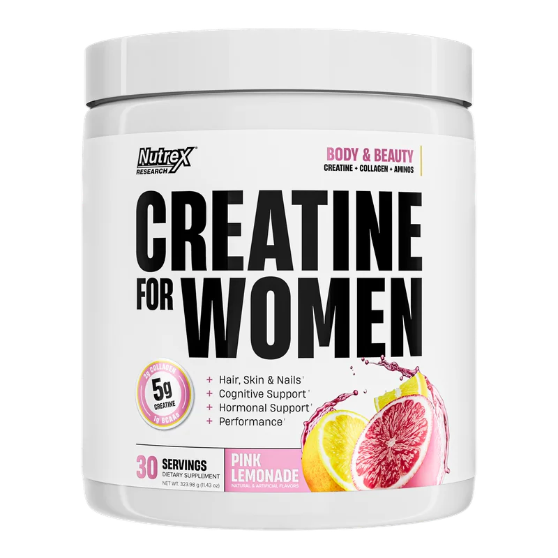 Nutrex Research Creatine For Women, front of package