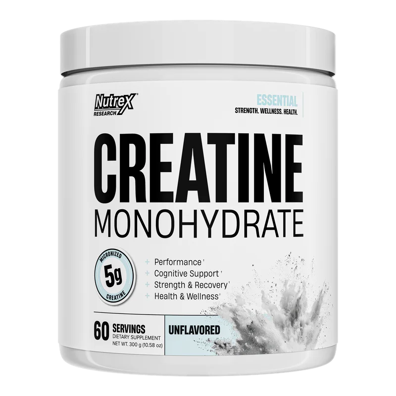 Nutrex Research Creatine Monohydrate Essentials 300 g, front of package