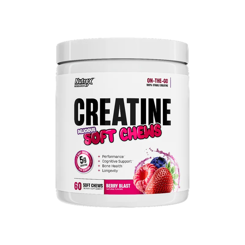 Nutrex Research Creatine Soft Chews, front of package