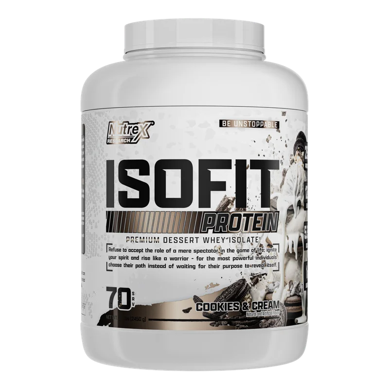 Nutrex Research IsoFit, front of package