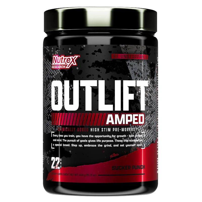 Nutrex Research Outlift Amped, front of package