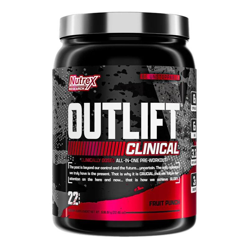 Nutrex Research Outlift Clinical, front of package
