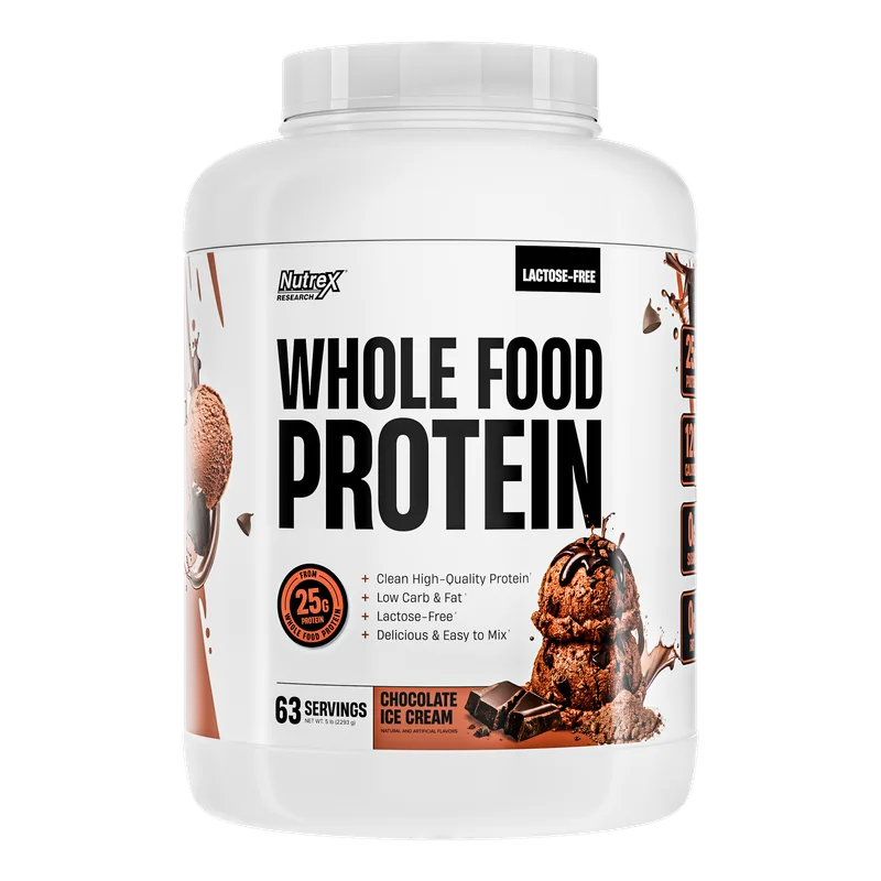Nutrex Research Whole Food Protein, front of package