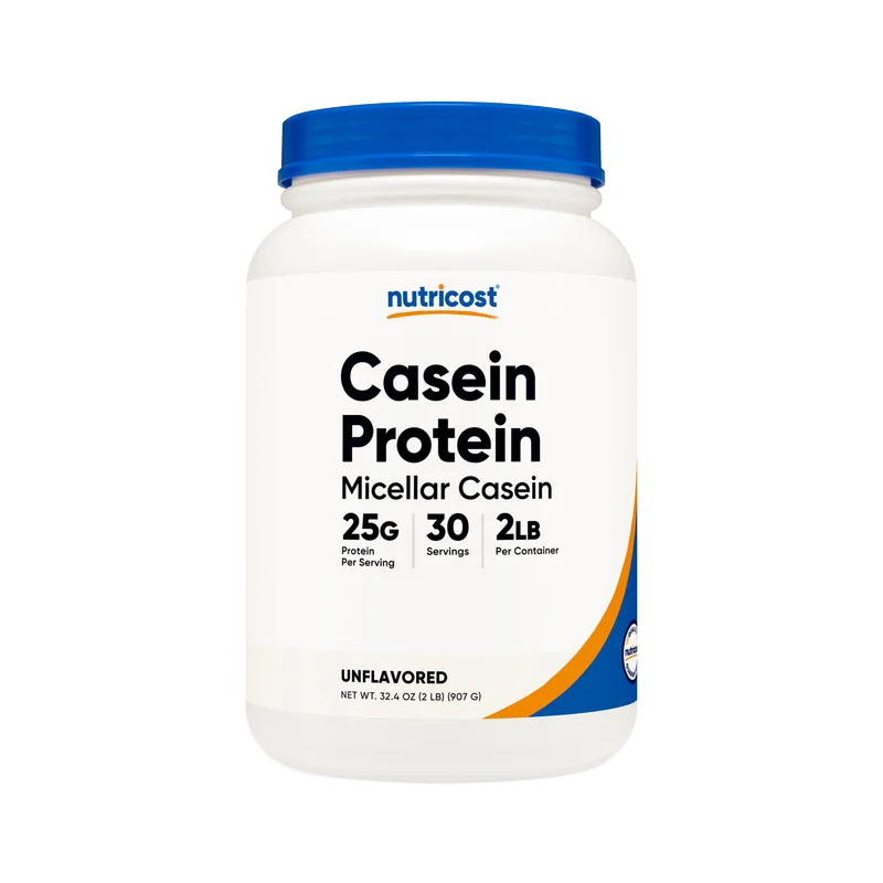 Nutricost Casein Protein, front of package