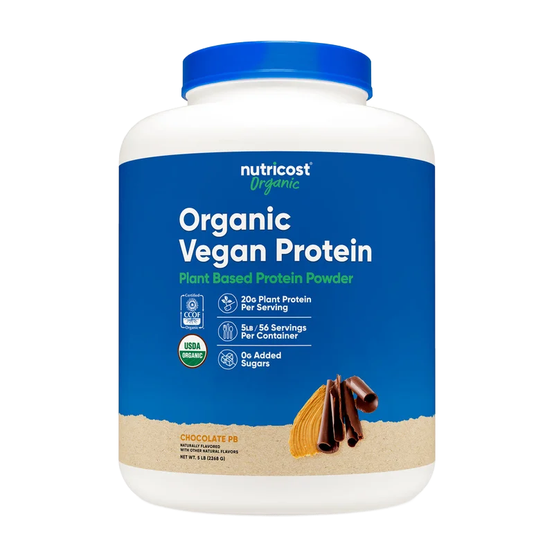 Nutricost Organic Vegan Protein, front of package
