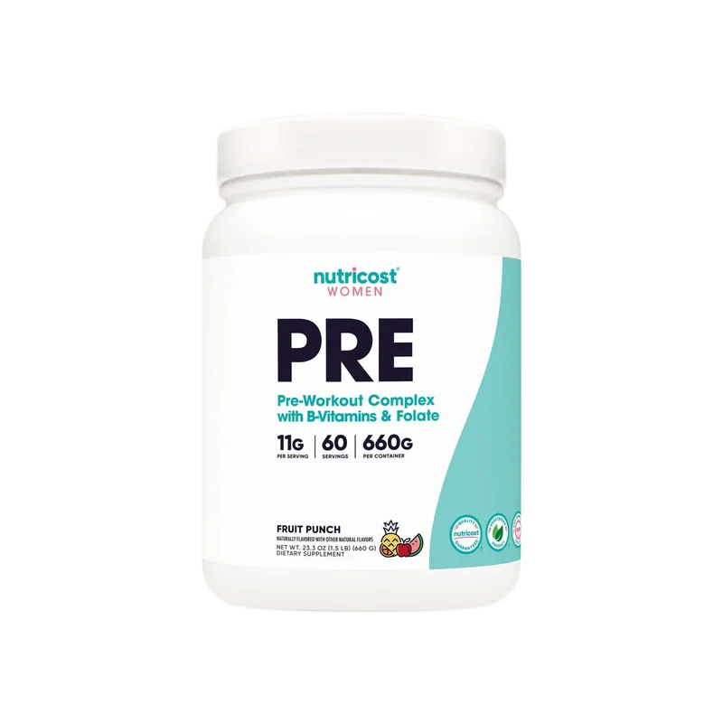 Nutricost Pre-Workout For Women, front of package