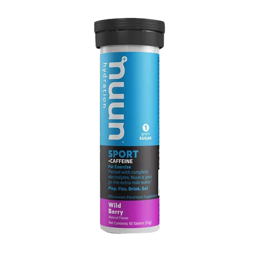 Nuun Nuun Sport +Caffeine, front of package