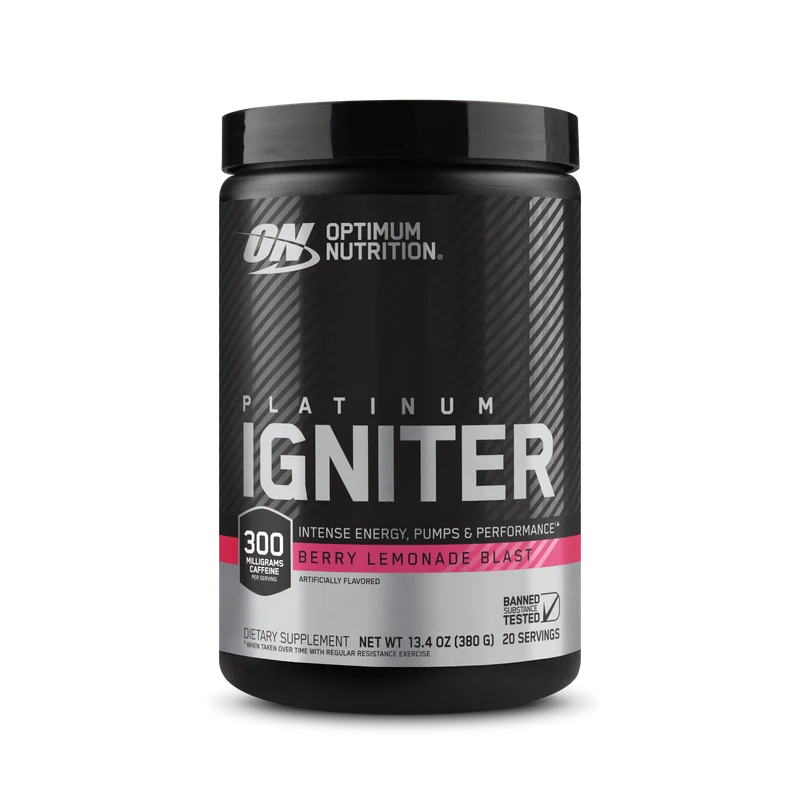 Optimum Nutrition Platinum Igniter, front of package