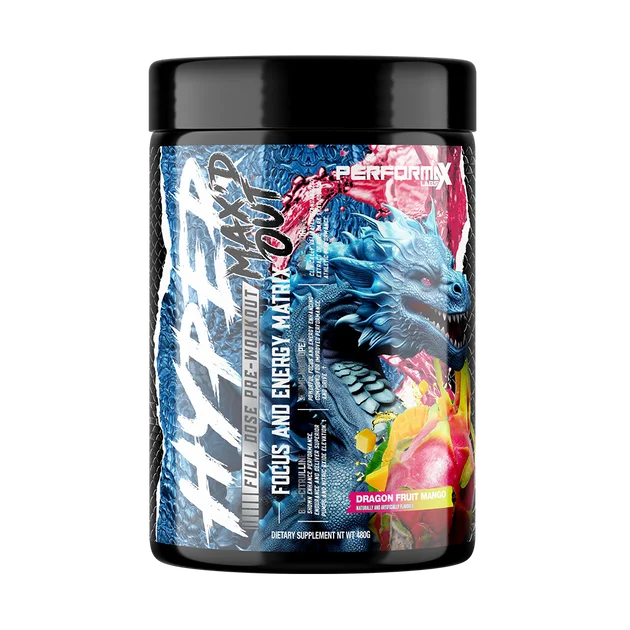 Performax Labs HyperMax'd Out, front of package