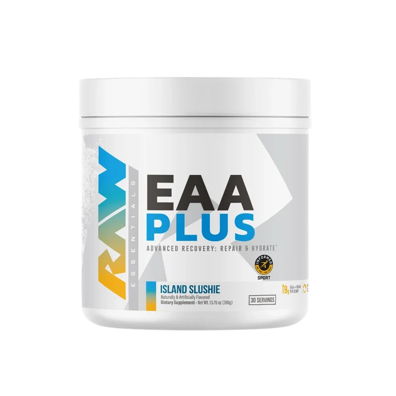 RAW Nutrition EAA Plus, front of package