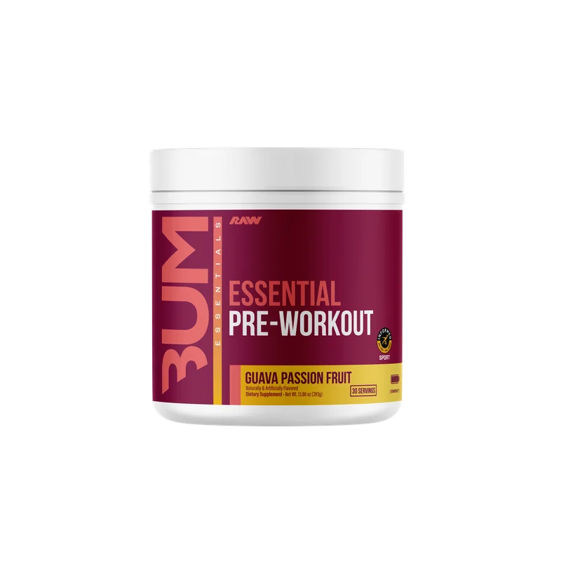 RAW Nutrition Essential Performance Pre-Workout, front of package