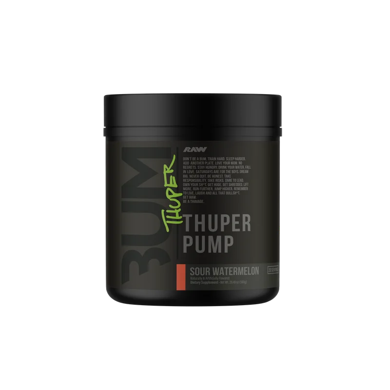 RAW Nutrition Thuper Pump, front of package