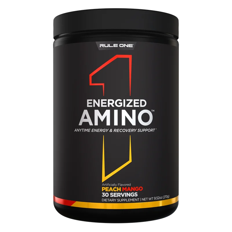 Rule 1 Energized Amino, front of package
