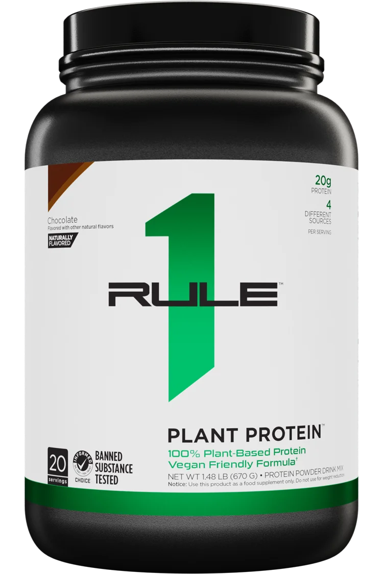 Rule 1 Plant Protein, front of package