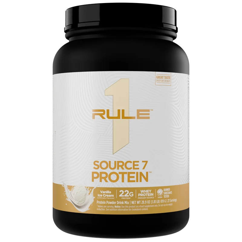Rule 1 Source 7 Protein, front of package
