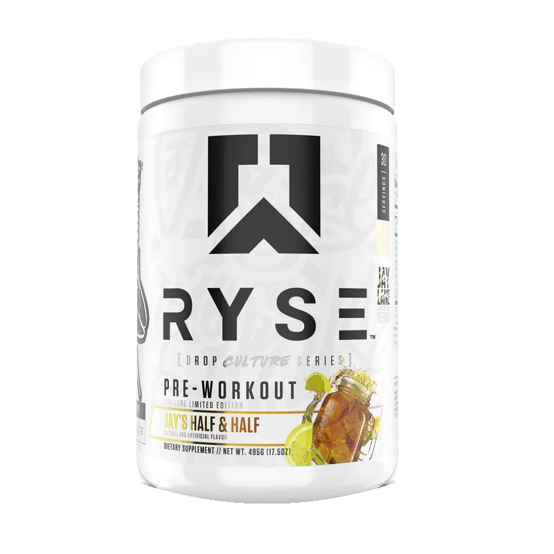 RYSE Jay's Half & Half Pre, front of package