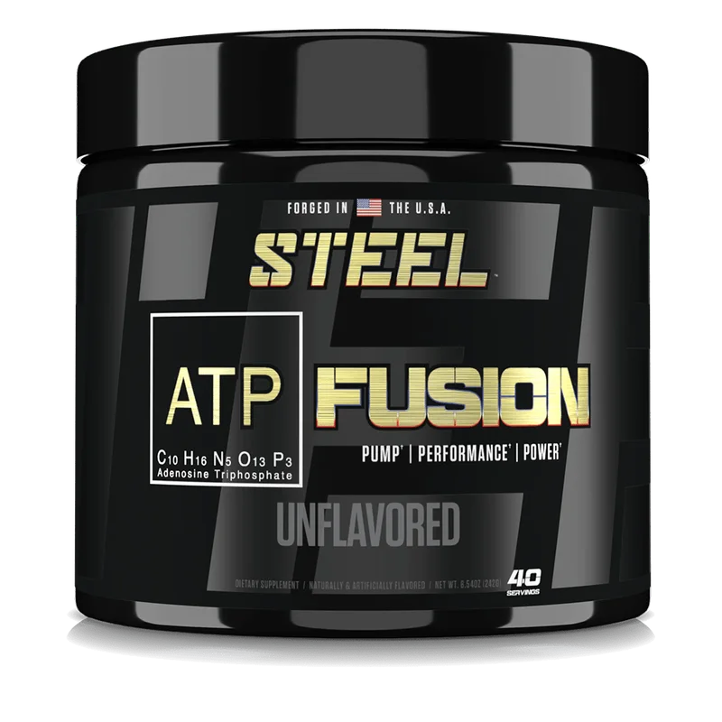 Steel Supplements ATP-FUSION, front of package