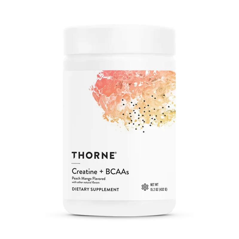Thorne Creatine + BCAAs, front of package